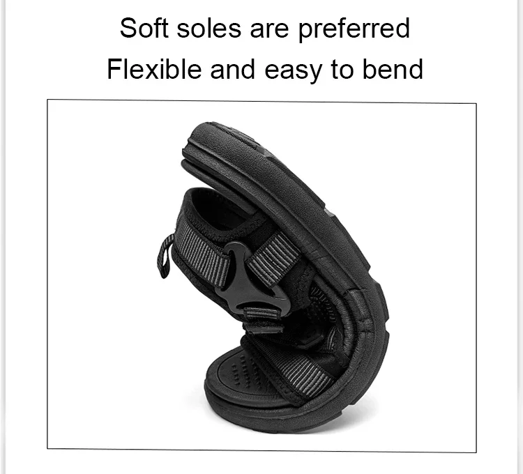 Bequeme Herren-Sandalen, Sommer, leicht, lässig, Outdoor, Strand, Urlaub, Hausschuhe, modische, atmungsaktive Schuhe, Größe 40–45 – Detail 5