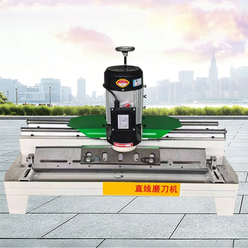Fully Automatic Electromagnetic Knife Sharpener; Commercial Woodworking, Paper Cutting, and Shredding Knife Sharpener