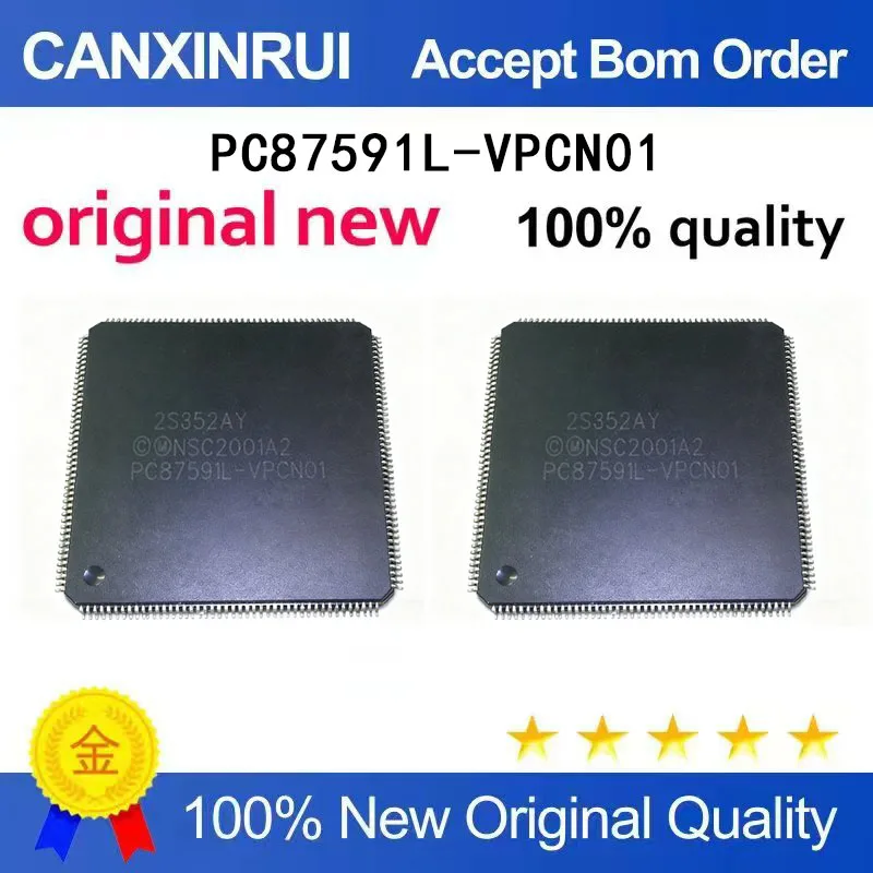 

(5 Pieces) New stock PC87591L-VPCN01 87541VDG/K2 B2 PC87541V-VPC