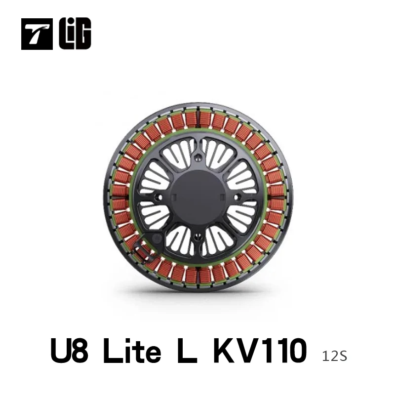 BLDC Ultra-light U8 Lite L KV95 KV110 12S T-MOTOR Silver Winding FOC ESC For UAV RC Quadcopter RC Rotor Drone Parts
