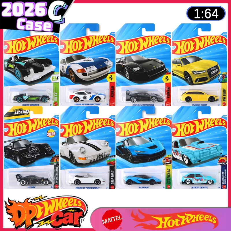 

Чехол Mattel Hot Wheels C 2026, серия Mainline, новая модель автомобиля в масштабе 1/64, игрушки, новинка на складе