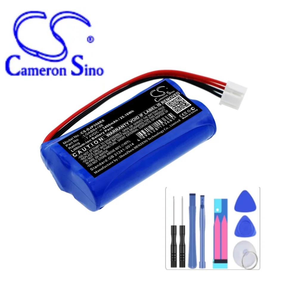 

Remote Controller Battery For DJI:LGABB4186,RC03012,Phantom 3 Standard,Phantom 3 4K,GL358WB,--3400mAh / 25.16Wh--Li-ion--7.40V