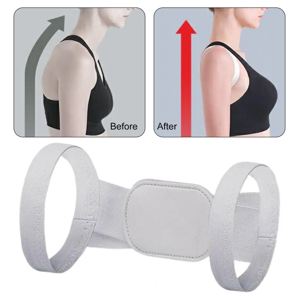 Shoulder Corrector Adjustable Ergonomic Design Breathable Unisex Shoulder Corrector Back Posture Corrector Belt for Men Women