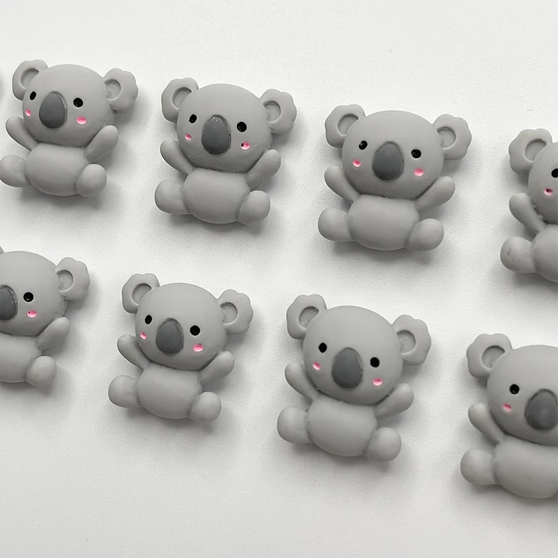 Petits aimants de réfrigérateur Koala pour tableau blanc magnétique, mini autocollants animaux de dessin animé, décoration d\'intérieur, 10 pièces