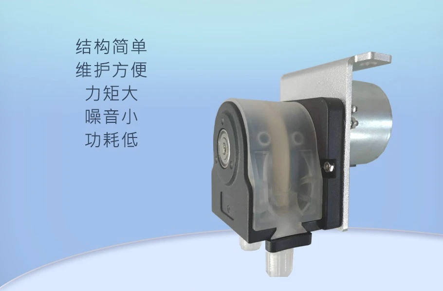 Small flow rate of micro peristaltic pump is suitable for water quality testing