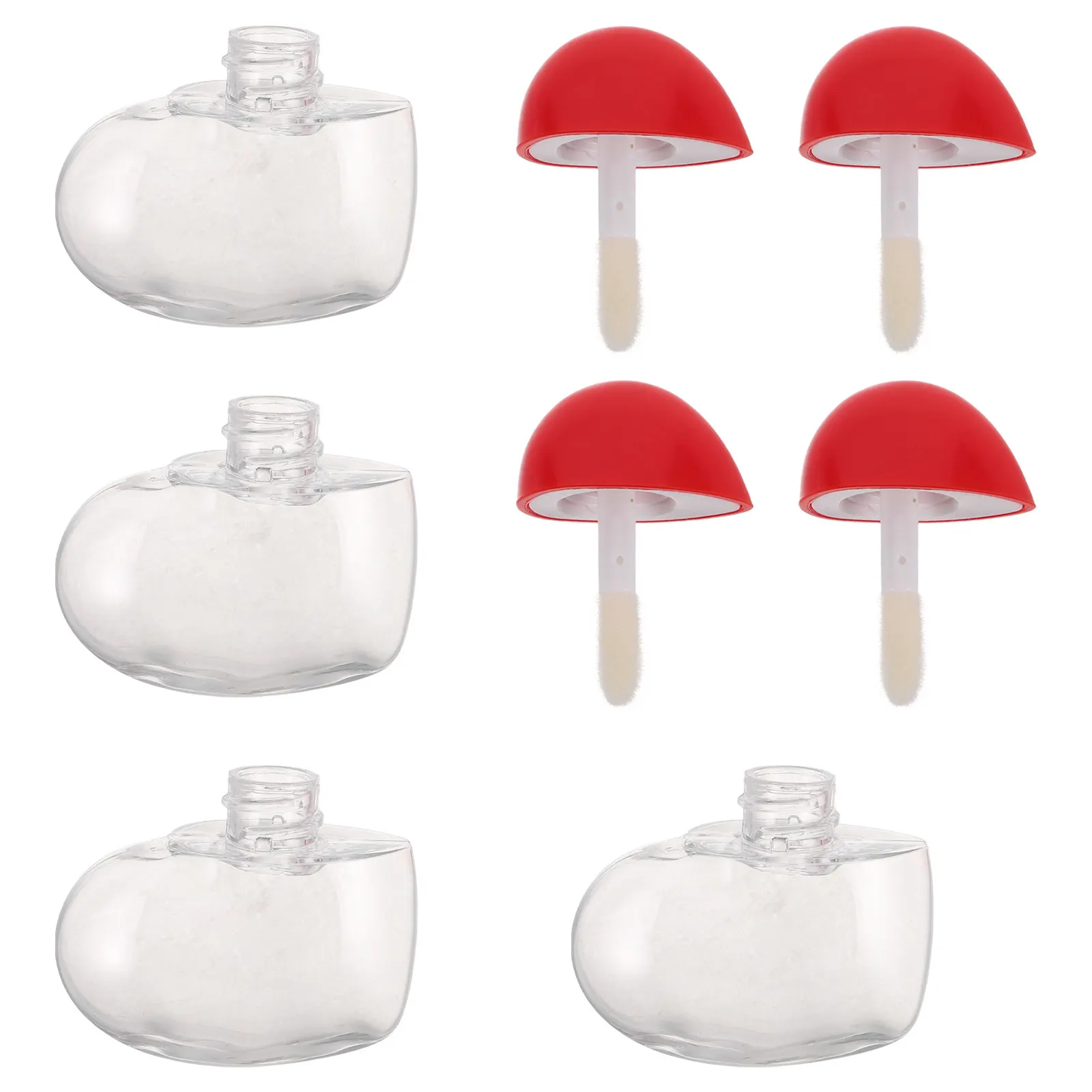Storage Tube Empty Lipstick Cap Diy Gross Container for Gloss Shell Cute Tubes Lipgloss Vials