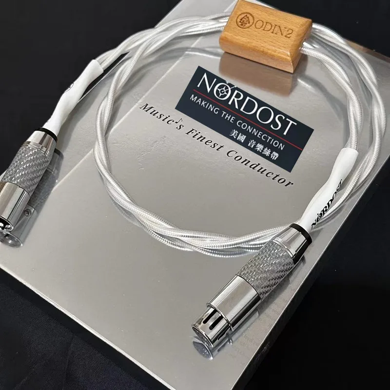 Original Nordost Odin 2 110Ohm balance line Coaxial Digital AES/EBU interconnect cable with High-end silver-plated XLR plug