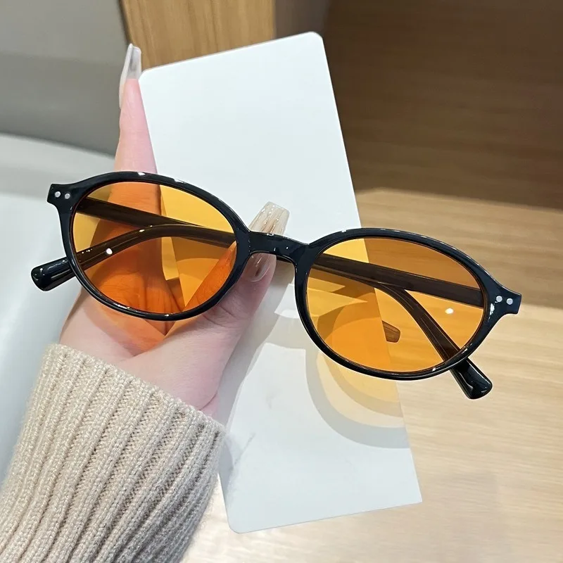 

Women's New Oval Frame Retro Sunglasses Fashion Classic UV Protection Sunglasses Men Women Fashion Trend UV400 Sun Glasses