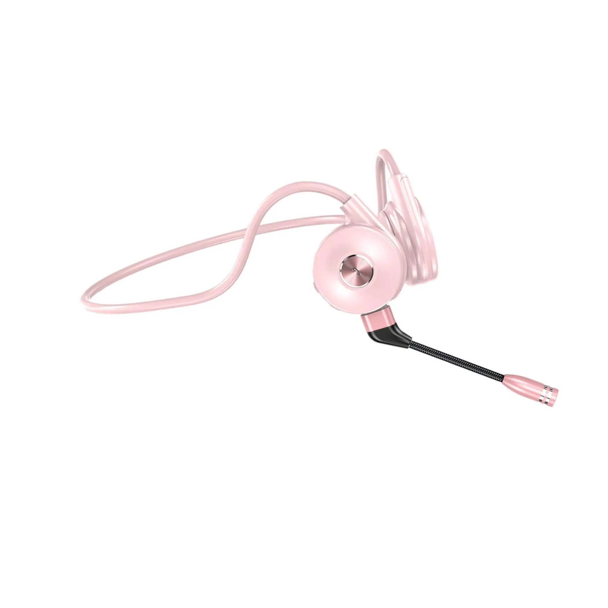 Bone Conduction Headphones with Mic for Running Driving Low Latency