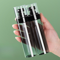 30ml 60ml 80ml 100ml 120ml Portable Fine Mist Spray Bottle for Travel Refillable Facial Hydration Pump Spray Bottle