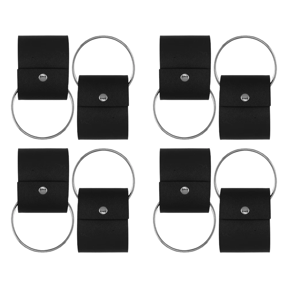 

8pcs Pu Towel Ring Holder Kitchen Bathroom Dish Washcloth Oven Door Hanger Metal Loop Clip Buckle Hook Accessories