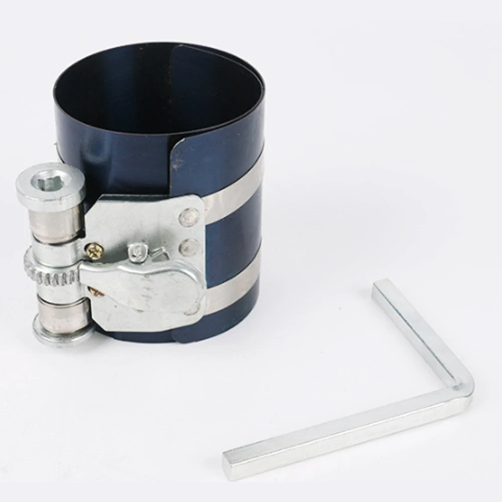 Automotive Piston Tool Adjustable Piston Tool 65 Manganese Steel Easy Adjustment Thumb Switch Ratchet-type Lock Mechanism