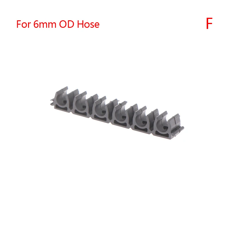 Tubo pneumatico Tubo dell'aria Morsetto di fissaggio Supporto per tubo dell'acqua Tubo del compressore del gas Clip di flusso di deviazione 6 vie 4mm 6mm 8mm 10mm 12mm16mm