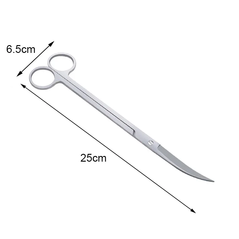Aquarium Schere Werkzeuge Aquarium Pinzette Pflanzen Welle Schere Gras Edelstahl Reinigung Werkzeuge Lagerung Halter Aquarium Zubehör – Detail 8