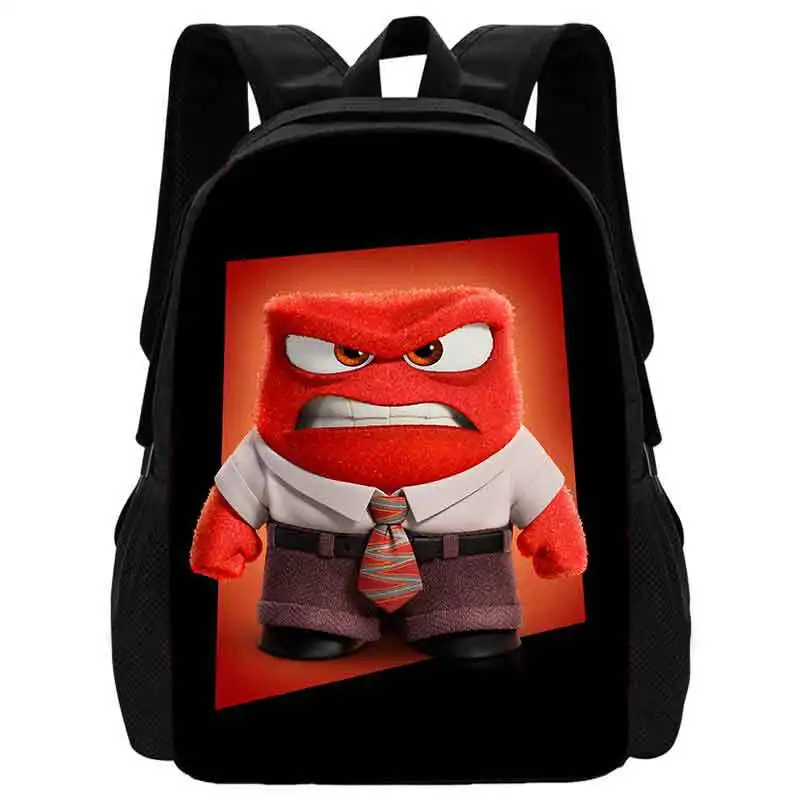 Disney Inside Out 2 Backpack Large Capacity Oxford Cloth Schoolbag Cartoon Anime Light Weight Children's Bags Laptop Bag Gifts