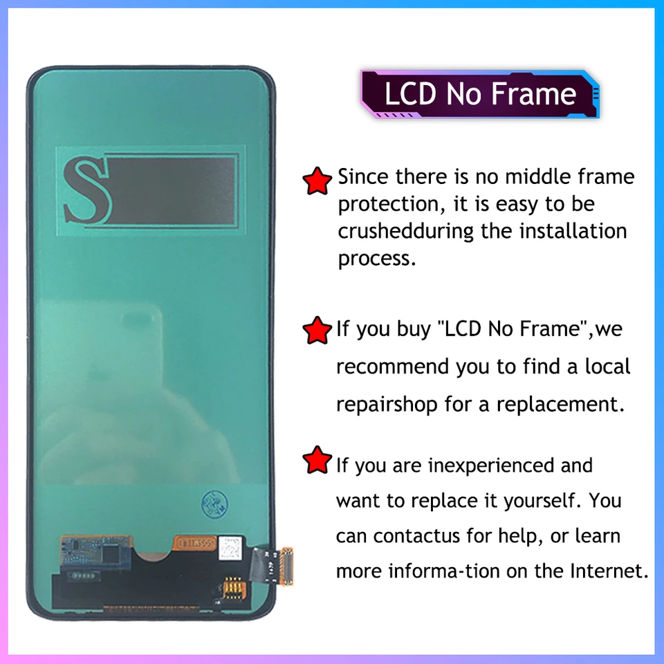 6.67 TFT LCD for OnePlus 7 Pro Replacement