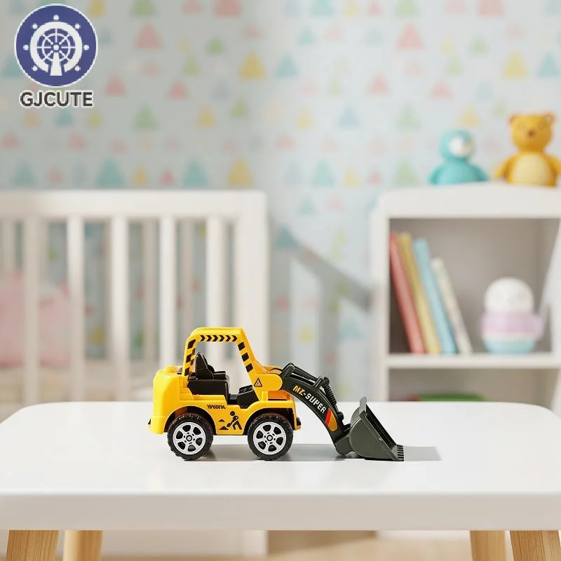 Inertial Driving Construction Truck Toy Small Excavator Plastic Dump Truck Toy Digger Vehicle For Children