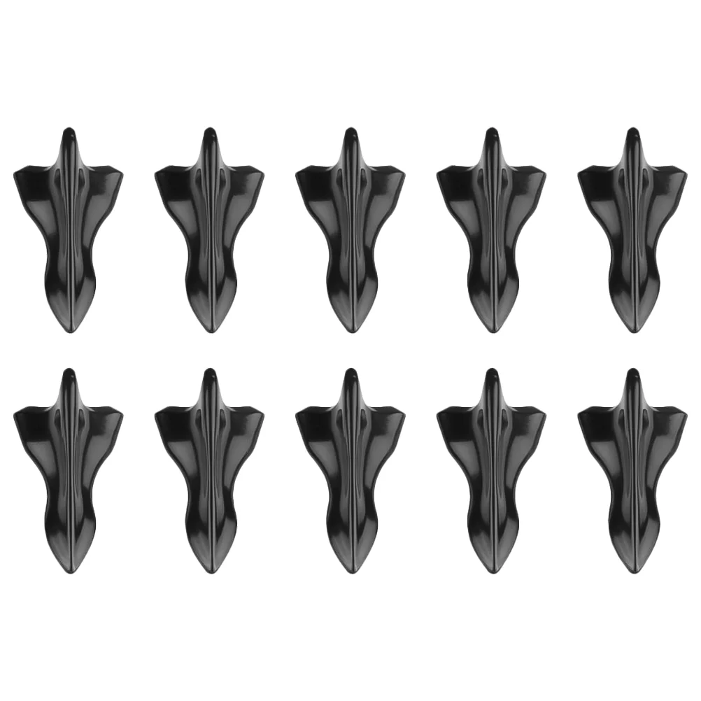 10 Pcs Car Decoration Shark Style Fin for Universal Suitable Most Cars Automobile