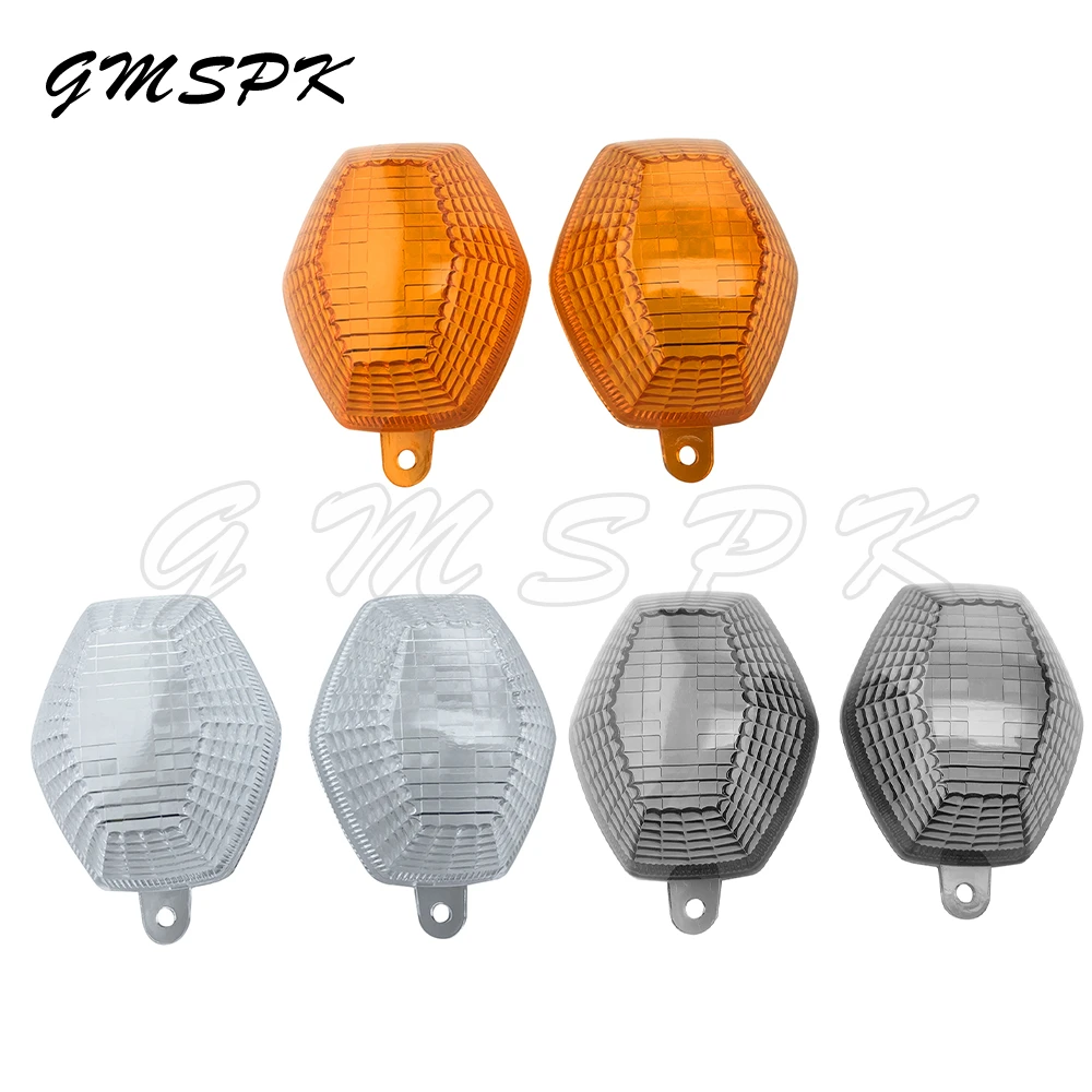 

2PCS Motorcycle Turn Signal Indicator Light Lens Cover Fit for Suzuki DL650 V-Strom DL1000 DR-Z 400/E/S/SM SFV650 GSF 1200