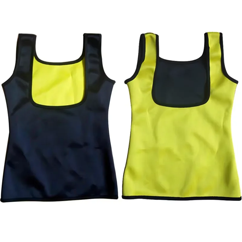 Women Sauna Vest Body Shaper Fitness Sweating Tank Tops Slimming Shapewear Sculpting Vest Gym Workout Weight Loss Sportswear