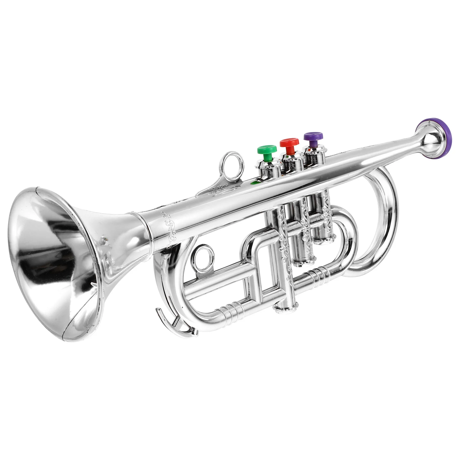 Saxophone Model Portable Toys Kids' Trumpet Stage Performance Prop Plastic Simulation Musical Instrument Children's Plaything