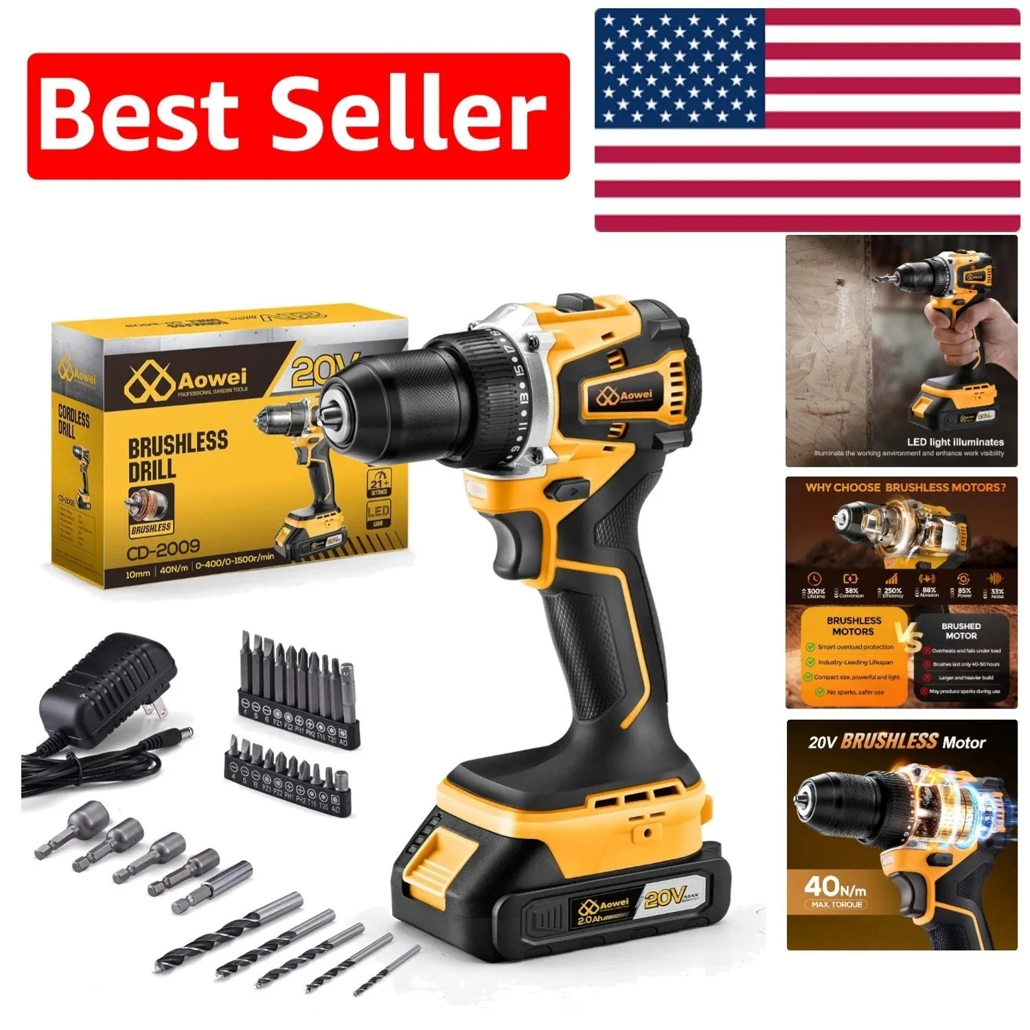 Compact 20V Brushle…