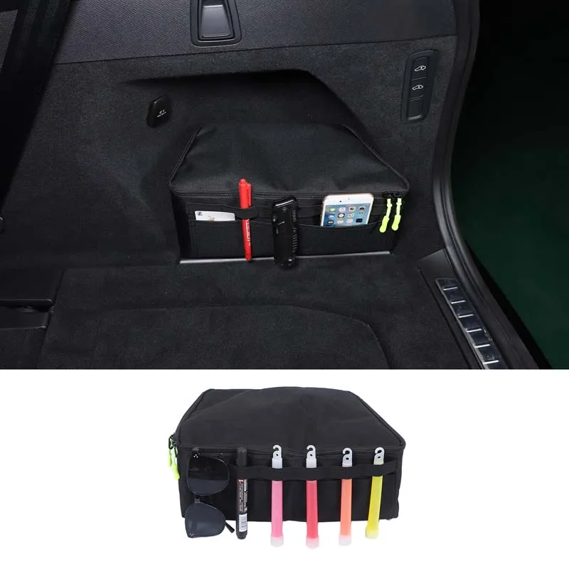 

Oxford Cloth Trunk Bag Car Organizers Right Side Trunk Storage Bag Car Storage Supplies Car Accessories for Volvo XC90 2015-2024