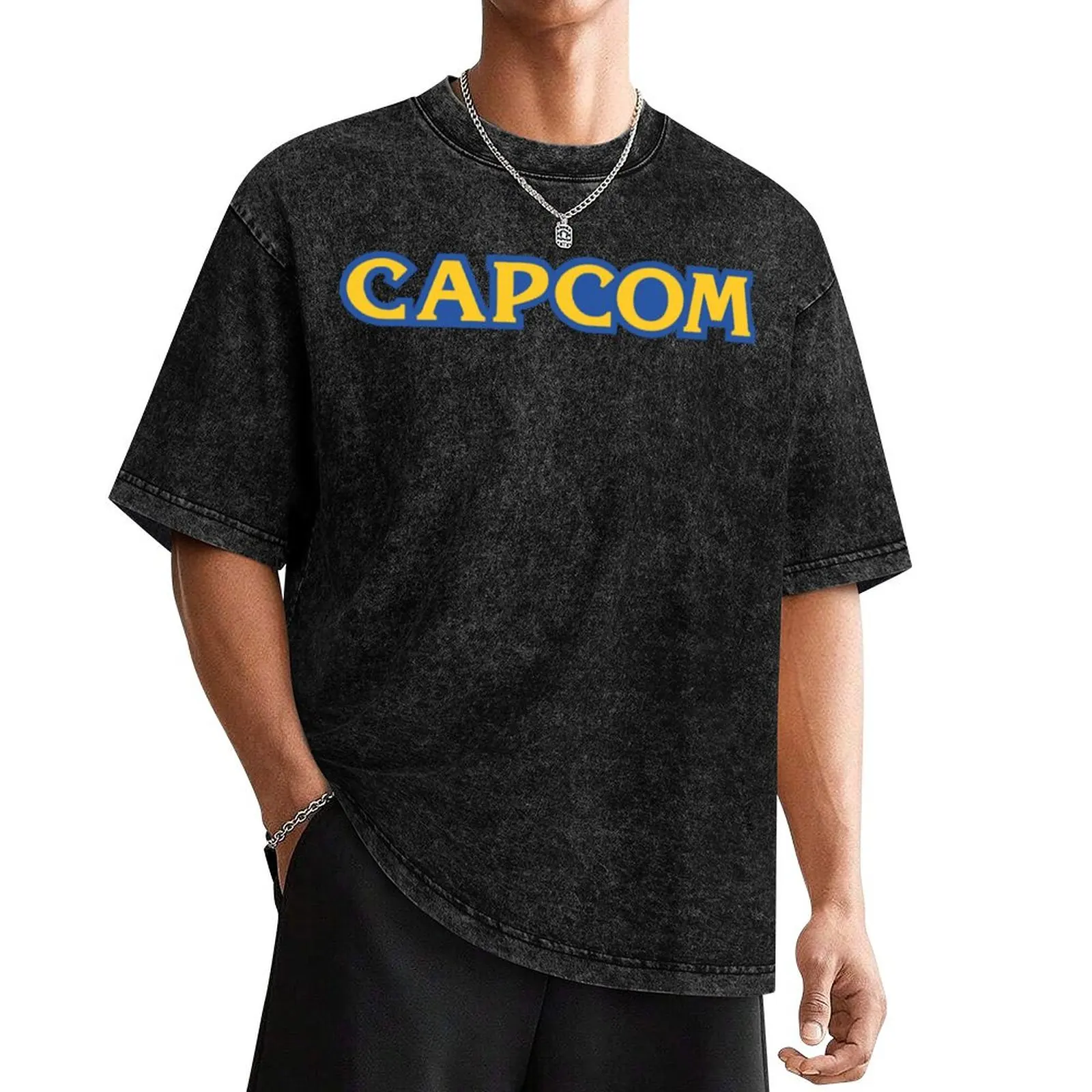 

Capcom Logo Essential T-Shirt cotton graphic tees oversized graphic tee plus size men clothing