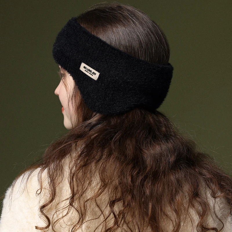 Winter New Warm Earmuffs Knitted Earmuffs Windproof Cold Proof Frostproof Velvet Earbags Outdoors Ear Cover for Winter DEZ43