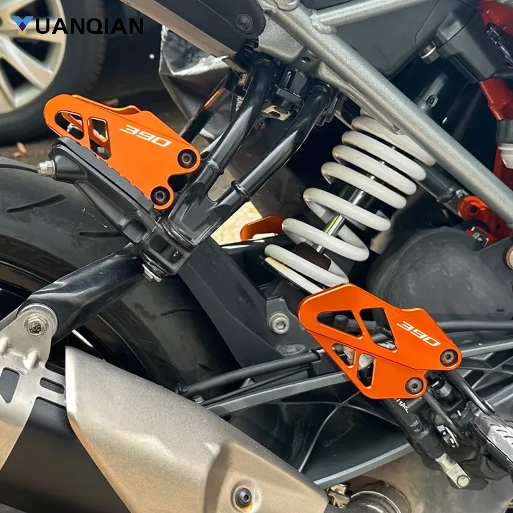 For KTM Duke 125 Duke 200 Duke 250 Duke 390 Duke 2017 2018 2019 2020 2021 2022 2023 Front Rear Heel Plates Guard Protector
