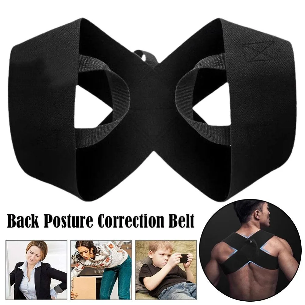 

New Adjustable Posture Corrector Belt Assistive Shoulder Straightener Anti-camel Correction Belt Fitness Training
