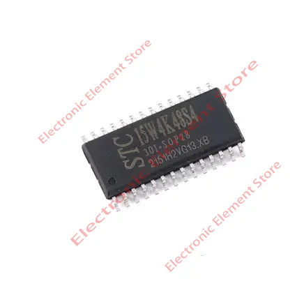 2PCS STC15W4K48S4-30I-SOP28 Microcontroller SOP28