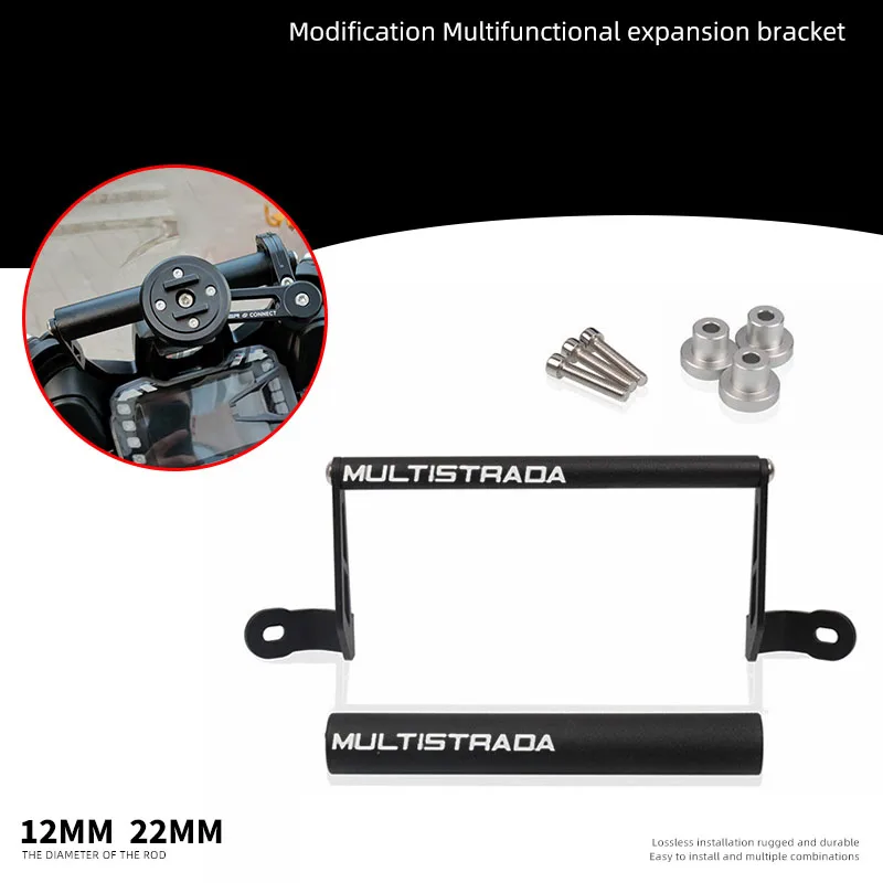Multistrada 950/1200/1260 Motorrad Vorne Ständer Halter Navigation Halterung Bar Handy Halterung GPS Für MTS 950 1200 1260