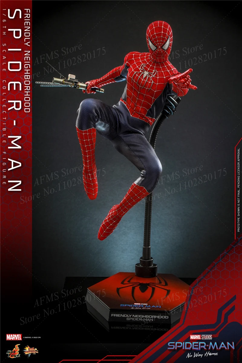 HOTTOYS HT 1/6 MMS661 Men Soldier Spider-Man No Way Home Tobey Maguire Marvel Hero Dolls 12Inch Action Figure Model Toys