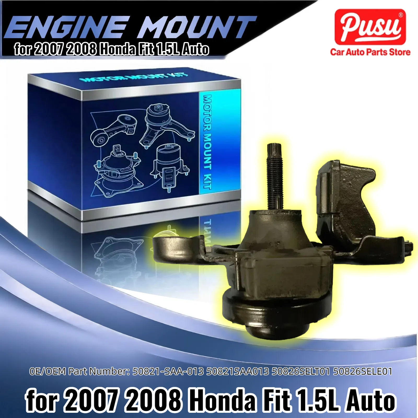 

Передняя правая опора двигателя, 1 шт. 50821SAA013 50821-SAA-013 для Honda Fit City Mobilio Jazz 1,5 л