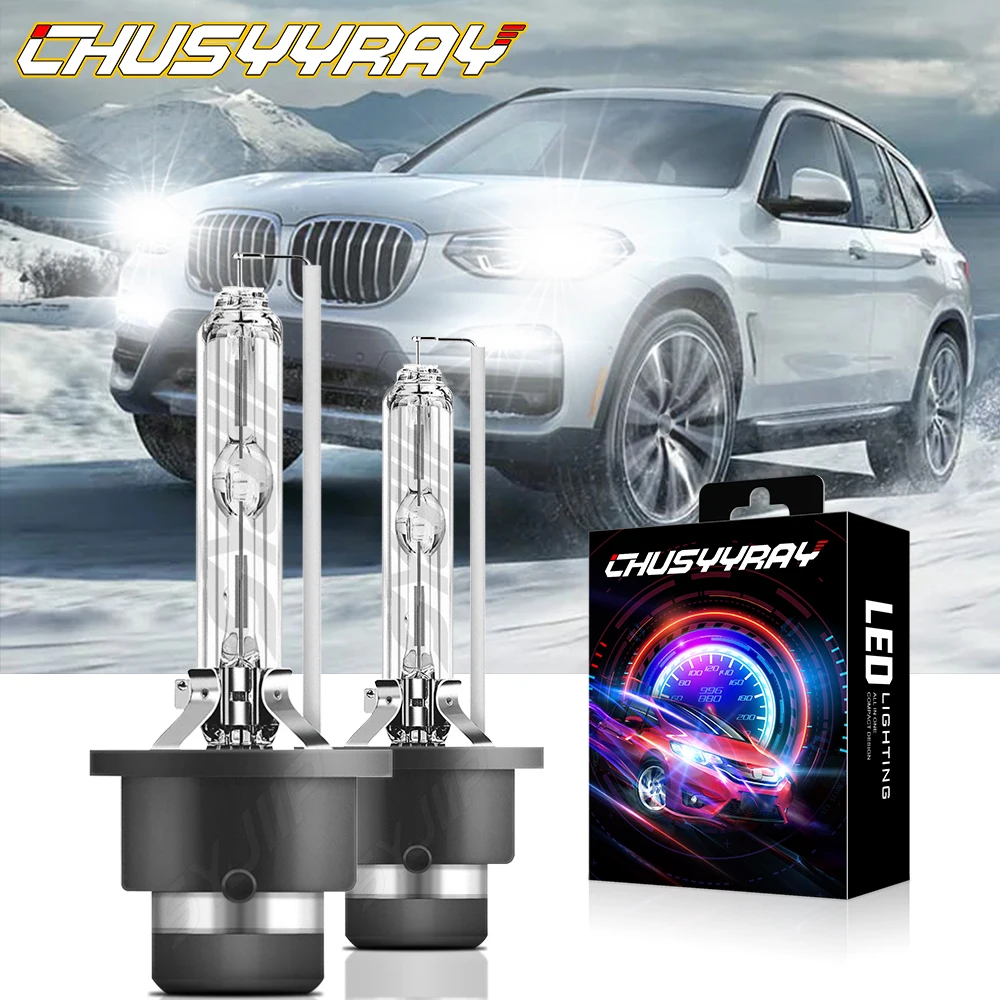 

CHUSYYRAY Compatible For BMW X5 2000-2006 D2S Low Beam Xenon HID Headlight Replacement Bulbs Car accsesories Led Headlight