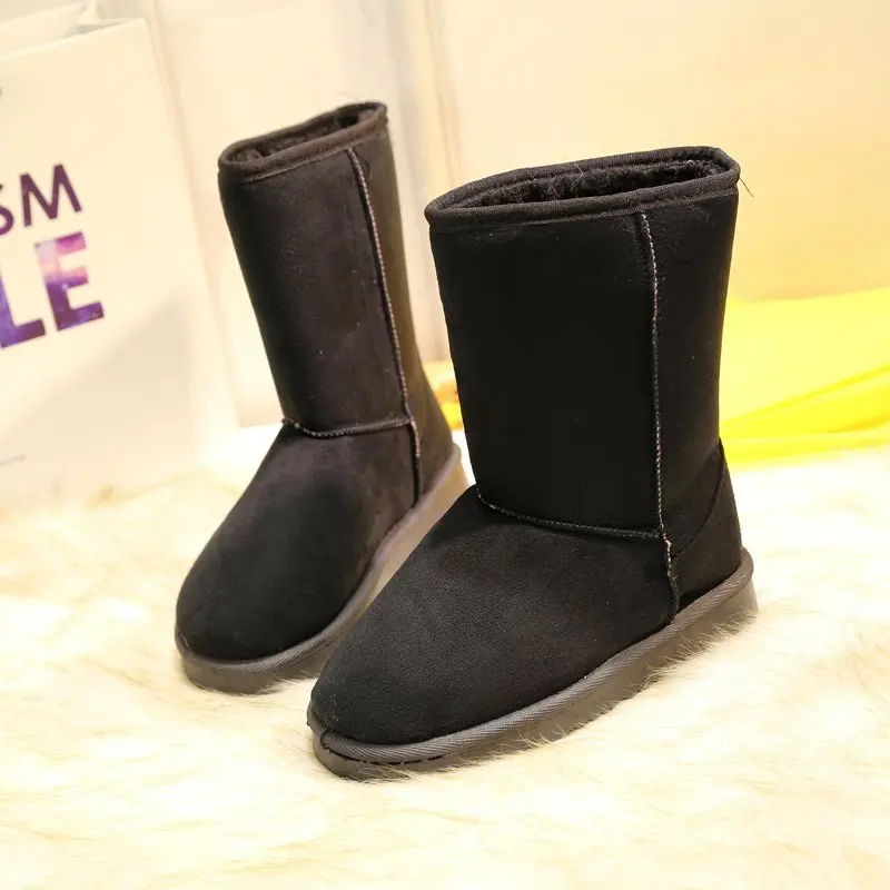 2023 boots fashion all the way thin and leg long autumn and winter new cashmere thickened warm and fashionable