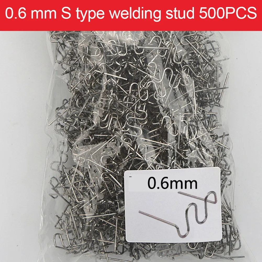 500PCS Hot Stapler Staples For Car Bumper Repair Welding Machine Plastic Welder Automotive  Repair Machine Welding Wire Kit