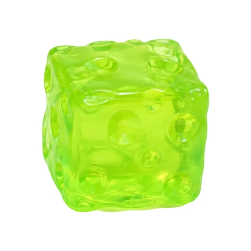 Creative 6cm Cheese Squeezed Cube Anxiety Relief Super Soft Cheese Squishy Comfortable Hand Relax Cheese Pinch Children's Gifts