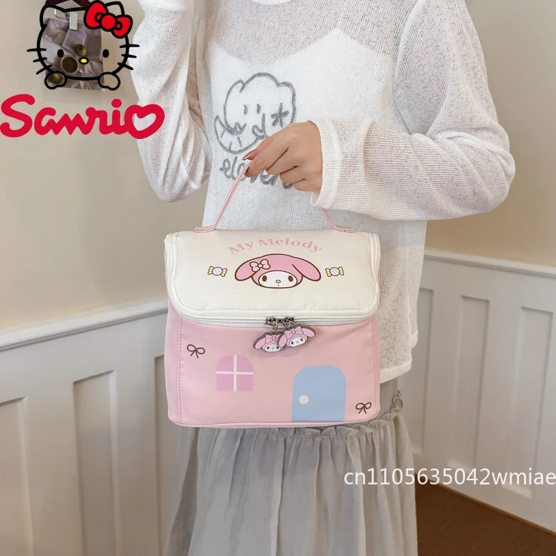  New Women's Makeup Bag Fashion High Quality Handheld Toilet Storage Bag Cartoon Lightweight Travel Supplies Storage Bag