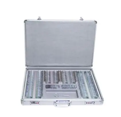 Ophthalmic Equipment Metal Receptacles Optometry Lens Box, Trial Lens Set