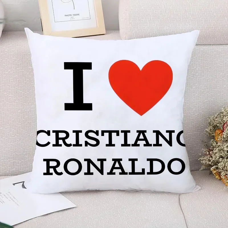 CR7 Cristiano Ronaldo Fall Pillow Cover 40x40 Car Decoration Decorative Pillowcases for Pillows 45x45 Cushions Home Decor Sofa