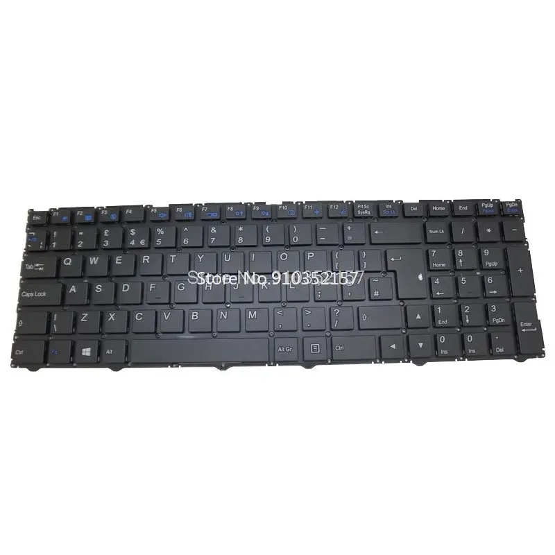 Imagem -05 - Teclado Britânico para Clevo Cvm15f36gb430 680-n25j0190-1 Cvm15f26gbj4308 690-n7500-190-1 N350dv N350dw N350tv N550rc1 N550rn