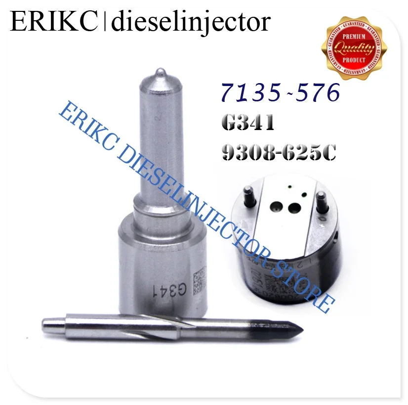 G341 Injector Repair Kit Nozzle 9308-625C Control Valve 7135-576 for Embr00101d 1100100-ed01 28231014 28236381 9686191080