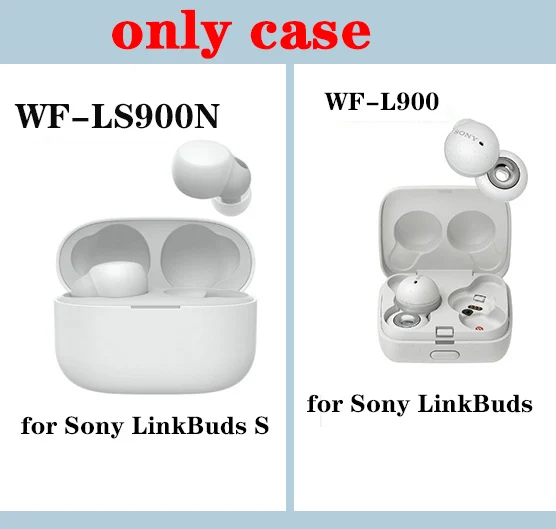 For Sony linkbuds S WF LS900N Case Cute Love Chain shell Colorful Butterfly Silicone Earphone cover For Sony LinkBuds WF-L900