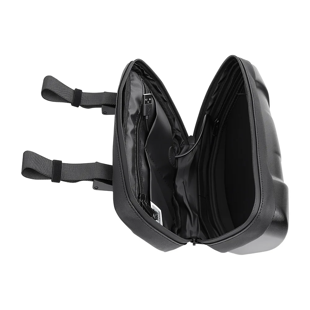 Lightweight ABS PC Storage Bag With Customizable LED Patterns And USB Port For Electric Scooter Outdoor Adventures
