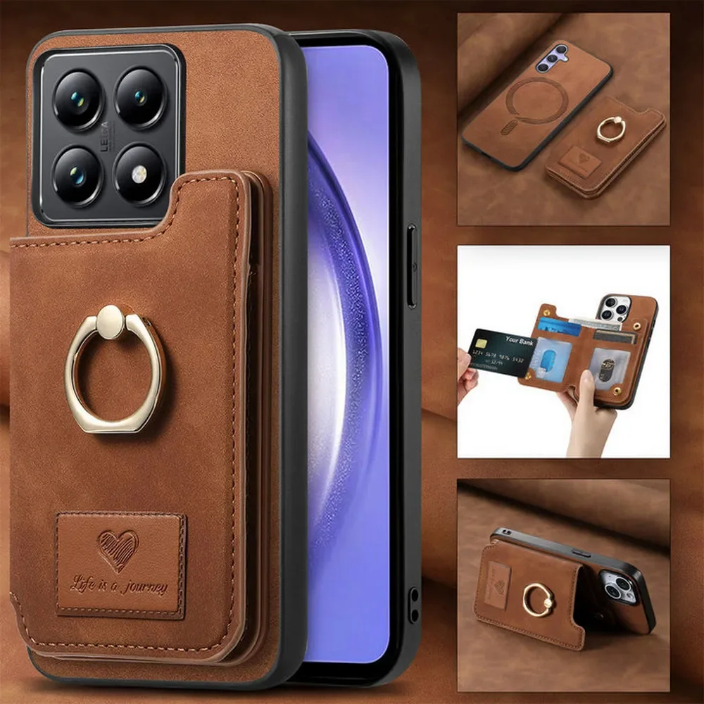 

Для Oneplus 13 13R 12R 5G 2в1 съемный кожаный чехол-бумажник OnePlus 13 магнитный чехол One Plus ACE 3 5 Pro 13R 12R Funda