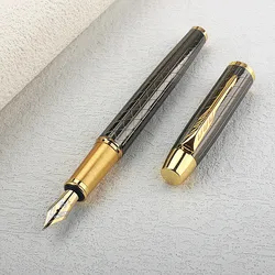 Luxury High Quality Brand 116 Classic Metal Fountain Pen Copper Gift 0.5MM NIB INK Calligraphy Pen