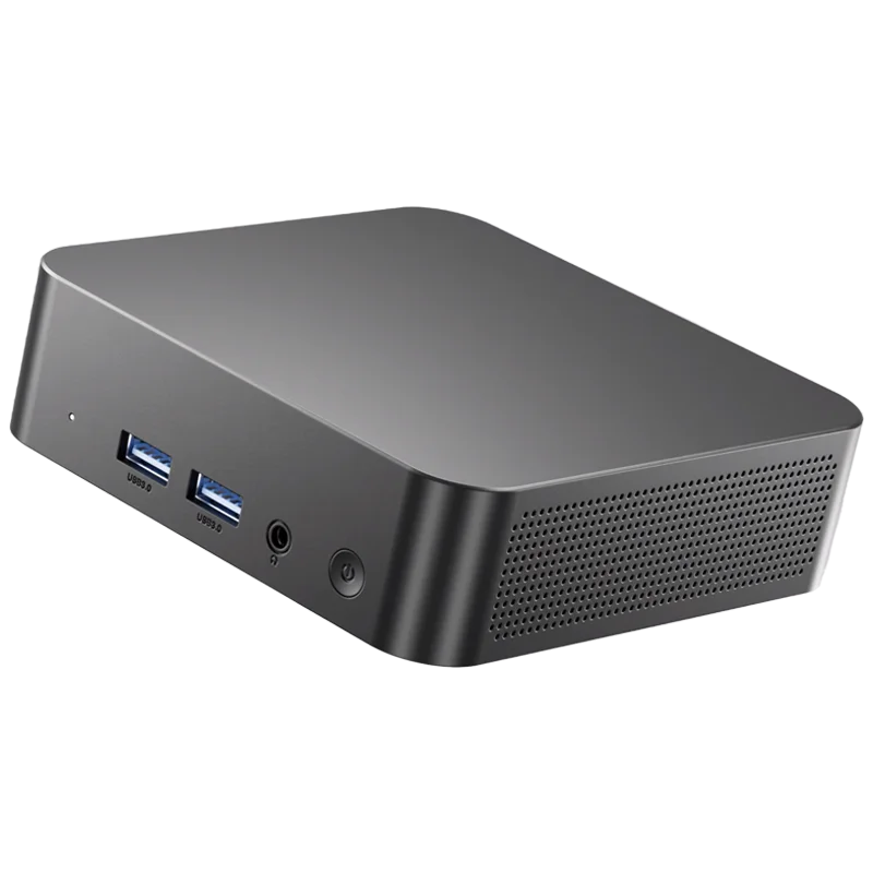 EGLOBAL Mini PC Intel Alder Lake N100 Type-C Supports 4K Video Output Commercial Pocket Mini Computer HDMI USB RJ45 LAN