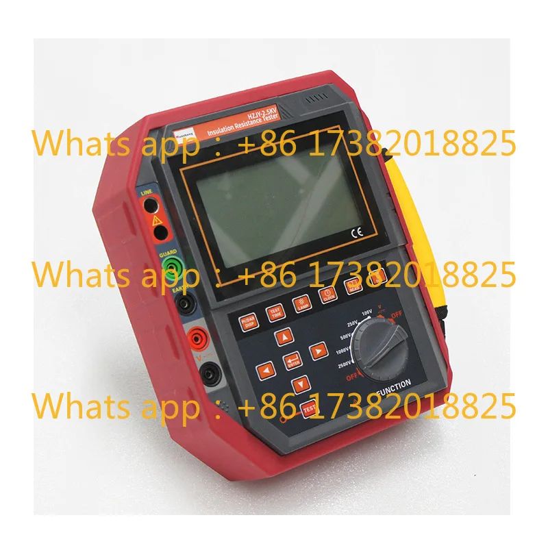 High Precision Insulation Resistance Tester, Multifunctional Resistance Meter